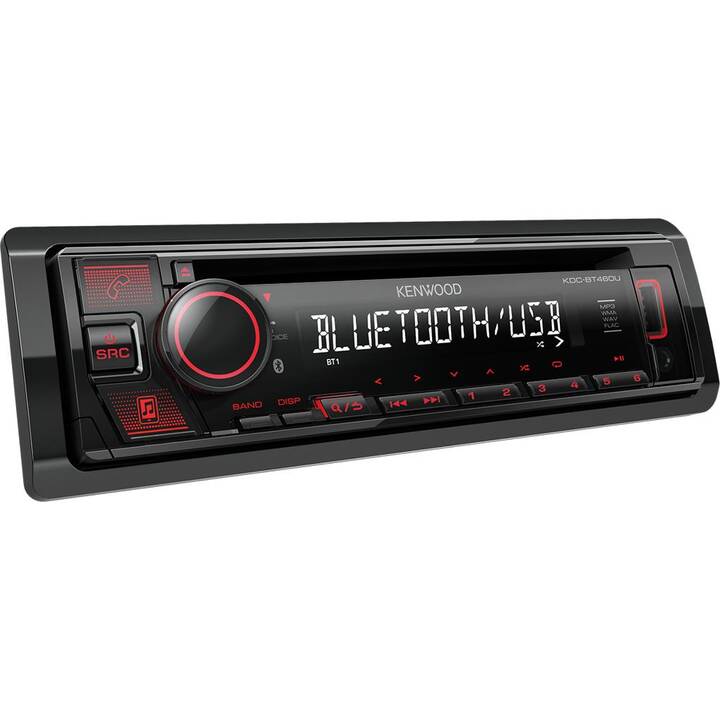 KENWOOD KDC-BT460U (MF, FM, LF, Noir, Bluetooth)