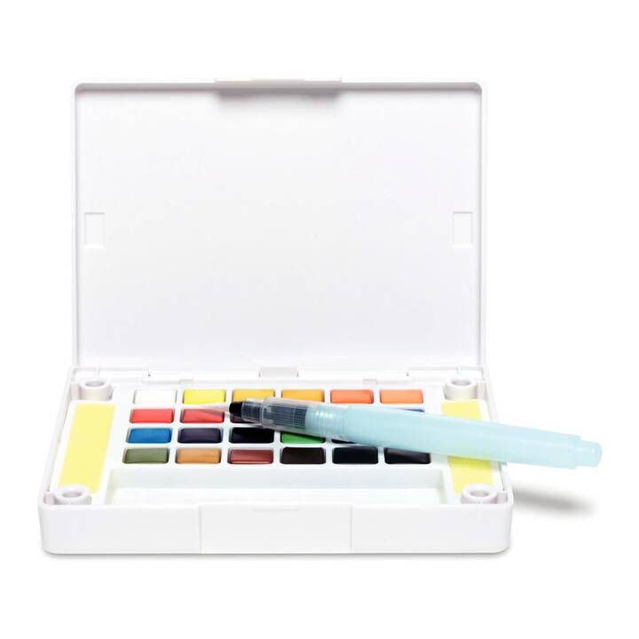 TALENS Peinture aquarelle Koi Water Colors Sketch Set (24 pièce, Multicolore)