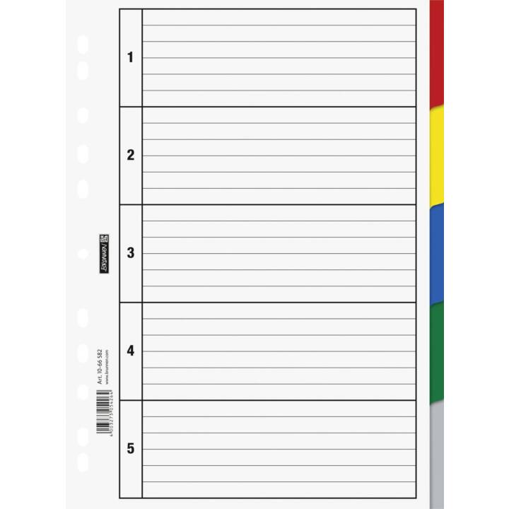 BRUNNEN Registro (5 x A4, Coloristico)