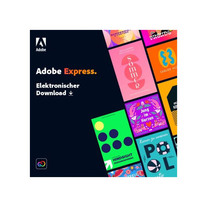 ADOBE Express 1Y (Licence annuelle, 12 Mois, Multilingue)