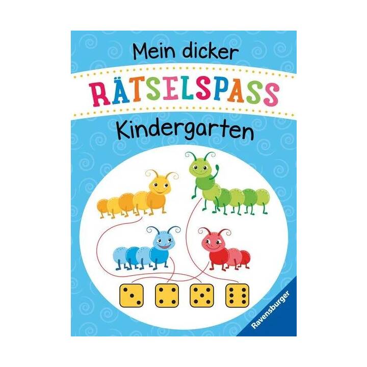 Mein dicker Rätselspass Kindergarten