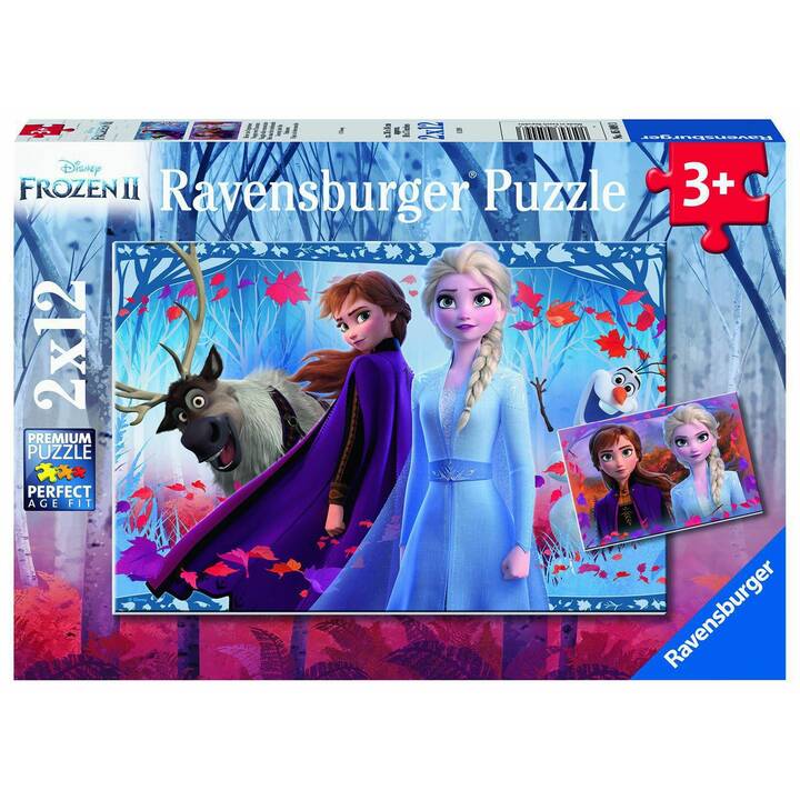 RAVENSBURGER Frozen Frozen 2 Puzzle (12 x, 24 x)
