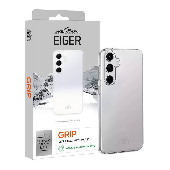 EIGER Backcover Grip (Galaxy S24 FE, Transparent)