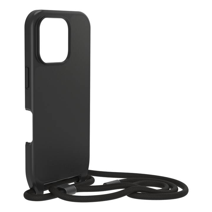 OTTERBOX Backcover con cordoncino MagSafe React (iPhone 16 Pro, Nero)