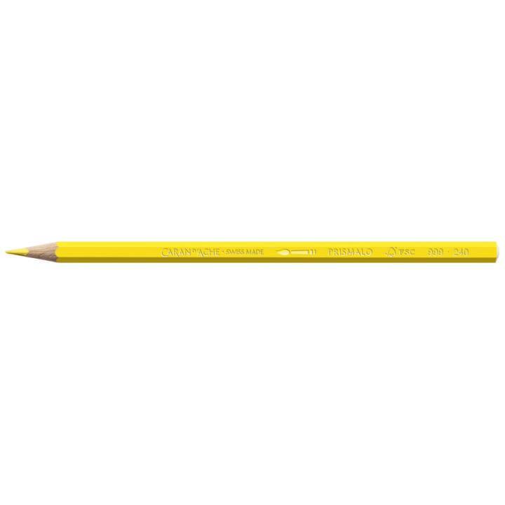 CARAN D'ACHE Crayons de couleur Prismalo 240 (Jaune, 1 pièce)