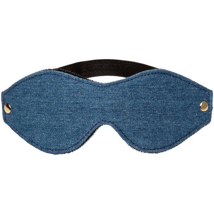 CALEXOTICS Maschera feticcio Ride Em Denim (Blu)