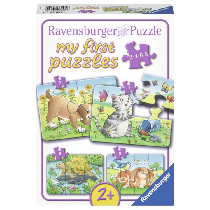 RAVENSBURGER My First Puzzles Puzzle (4 x 2 x, 6 x, 8 x, 4 x)