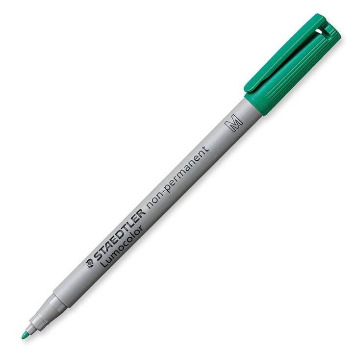 STAEDTLER Feutres pour rétroprojection (Gris, Vert, 10 pièce)