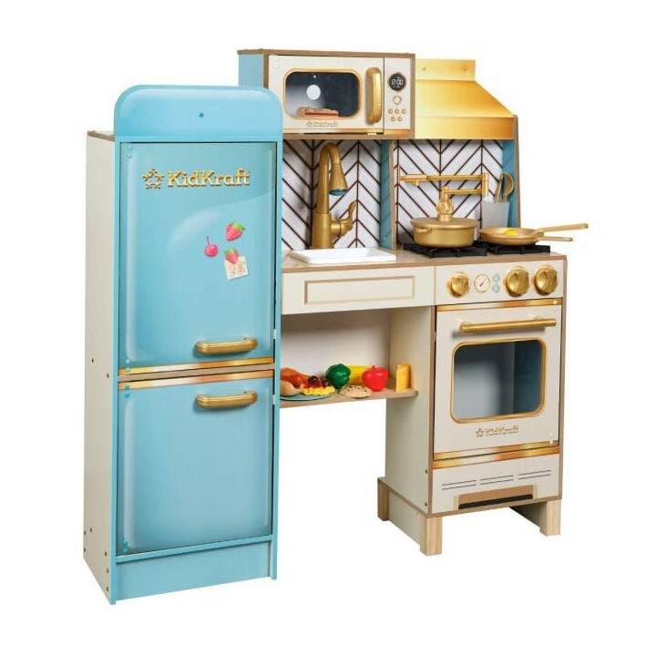 KID KRAFT Cucina per giocare Retro Cool Play