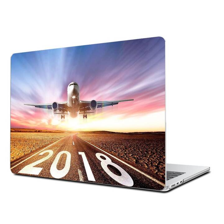 EG Coque rigide (Macbook Air 15" M2 2023, Avion, Pourpre)