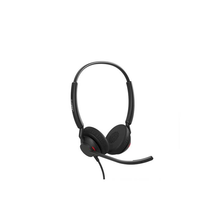 JABRA Office Headset Engage 40 (On-Ear, Kabel, Schwarz)