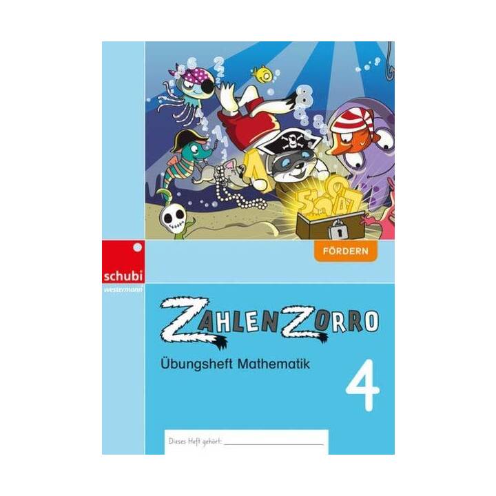 Zahlenzorro Übungsheft Mathematik