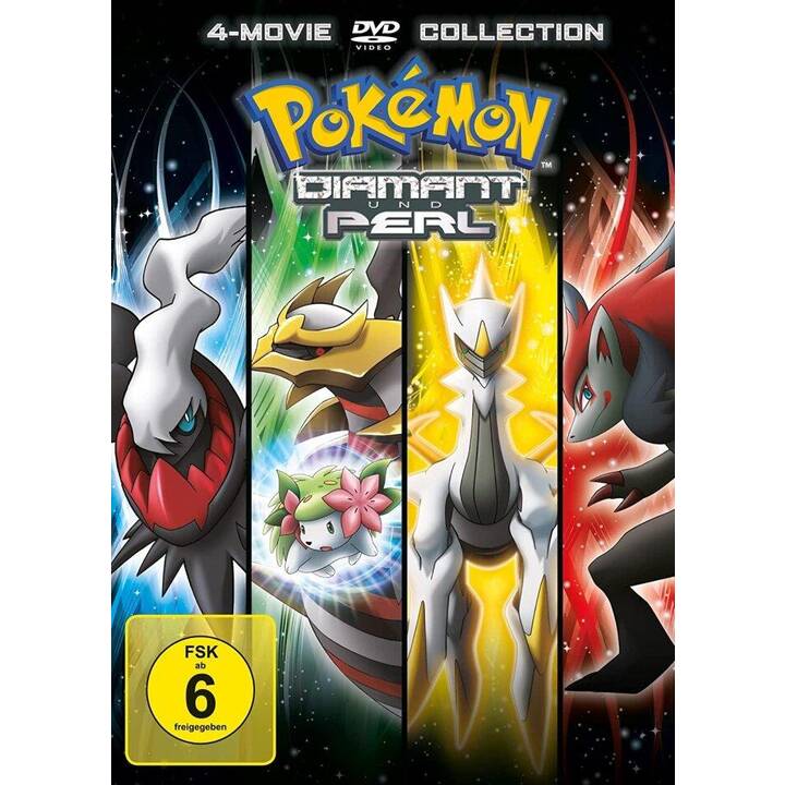 Pokémon: Diamant und Perl - 4 Movie Collection (EN, DE)