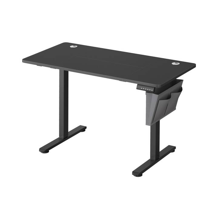 SONGMICS Standing desk (120 cm x 60 cm x 72 cm, Nero)