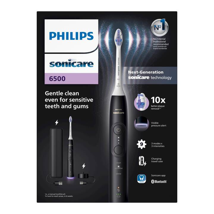 PHILIPS Sonicare 6500 (Noir)