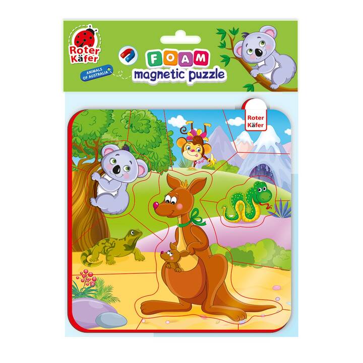 ROTER KÄFER Animaux Puzzle (15 x)