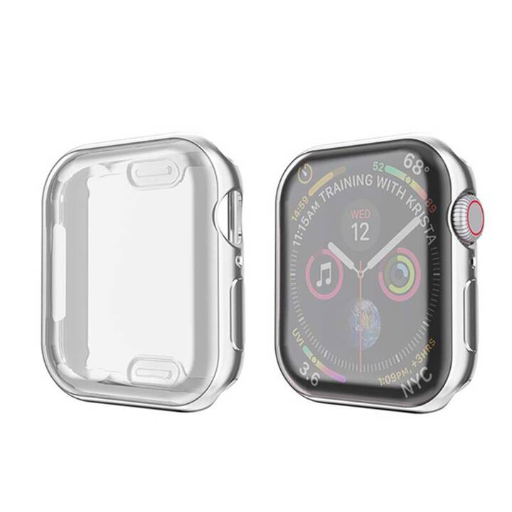 EG Housse de protection (Apple Watch 38 mm, Argent)