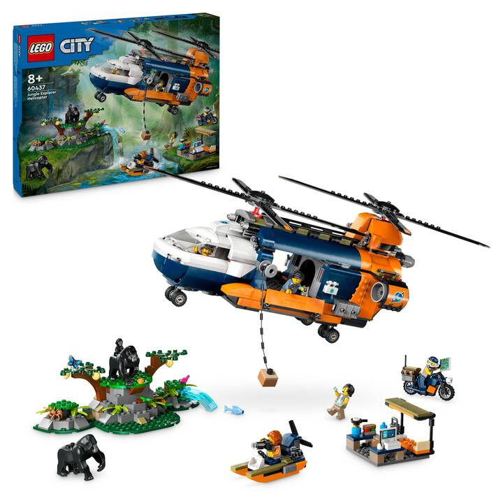 LEGO City Dschungelforscher-Hubschrauber (60437)