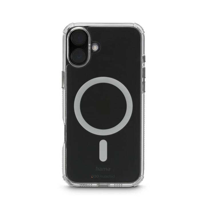 HAMA Backcover Magnétique Extreme Protect (iPhone 16 Plus, Transparent)